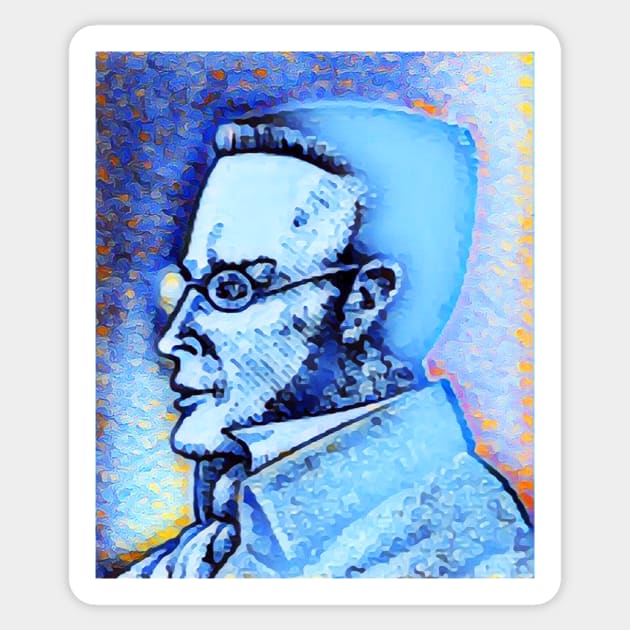 Max Stirner Portrait | Max Stirner Artwork | Max Stirner Painting 12 Sticker by JustLit